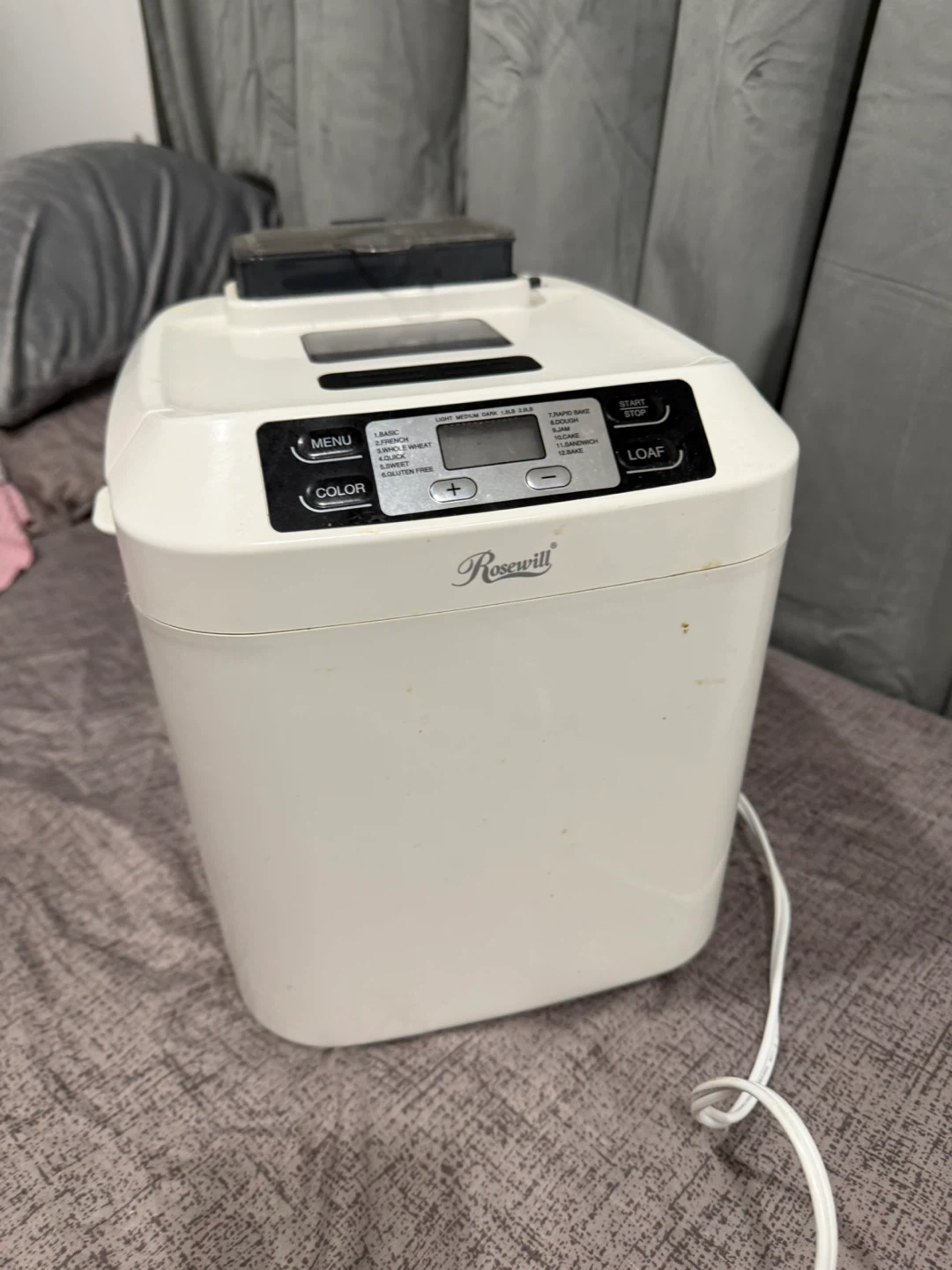 Rosewill Bread Maker with Fruit and Nut Dispenser - photo 2