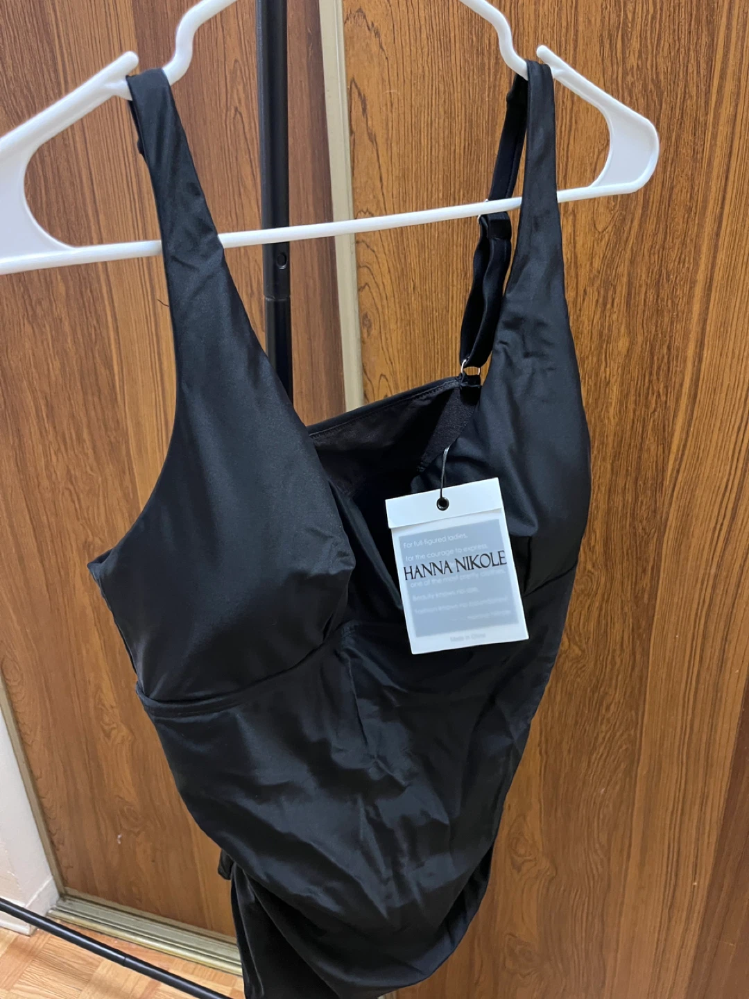 Hanna Nikole Black One-Piece Swimsuit