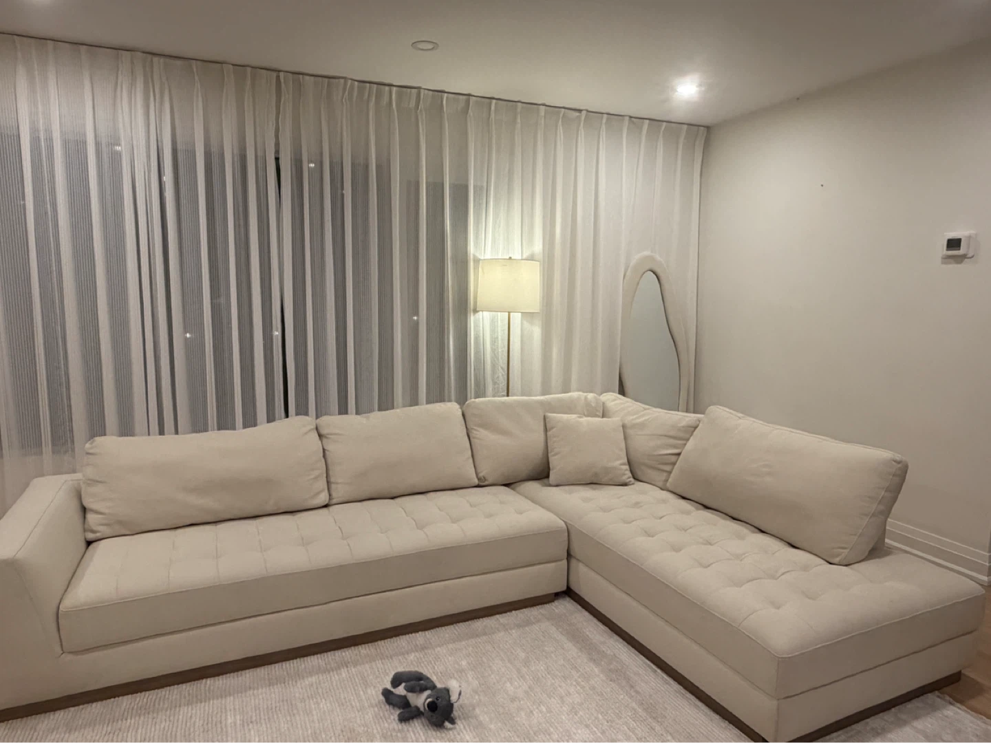 Cream Sectional Sofa
