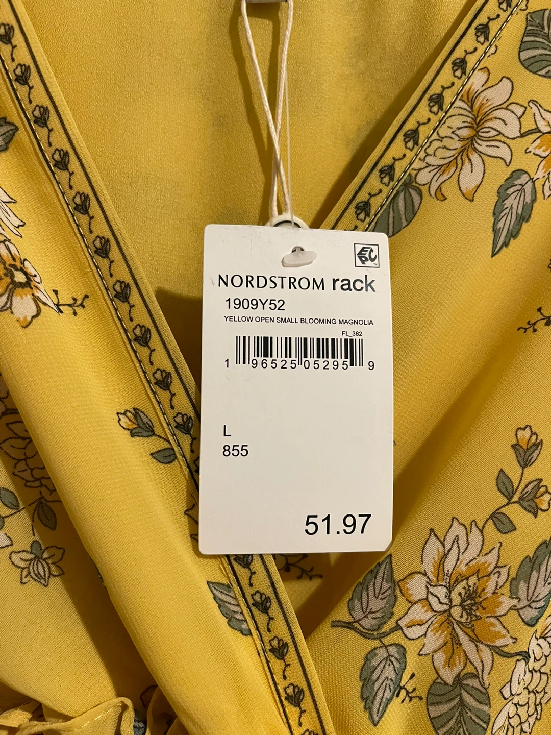 Brand new yellow flower dress - photo 2