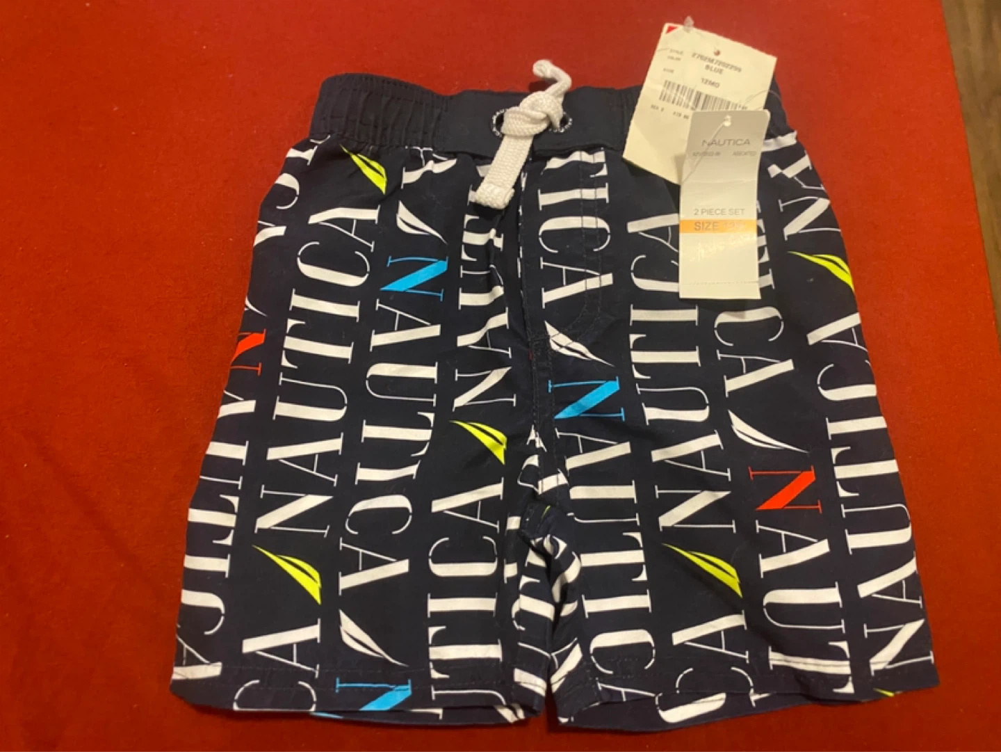 Nautica Boys Swim Trunks Size 12M