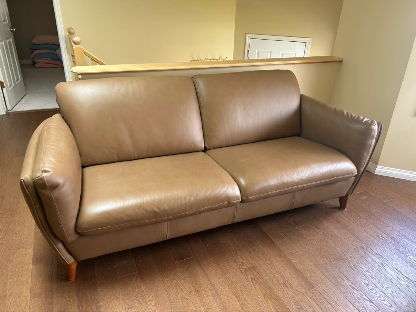 Natuzzi Editions Leather Sofa