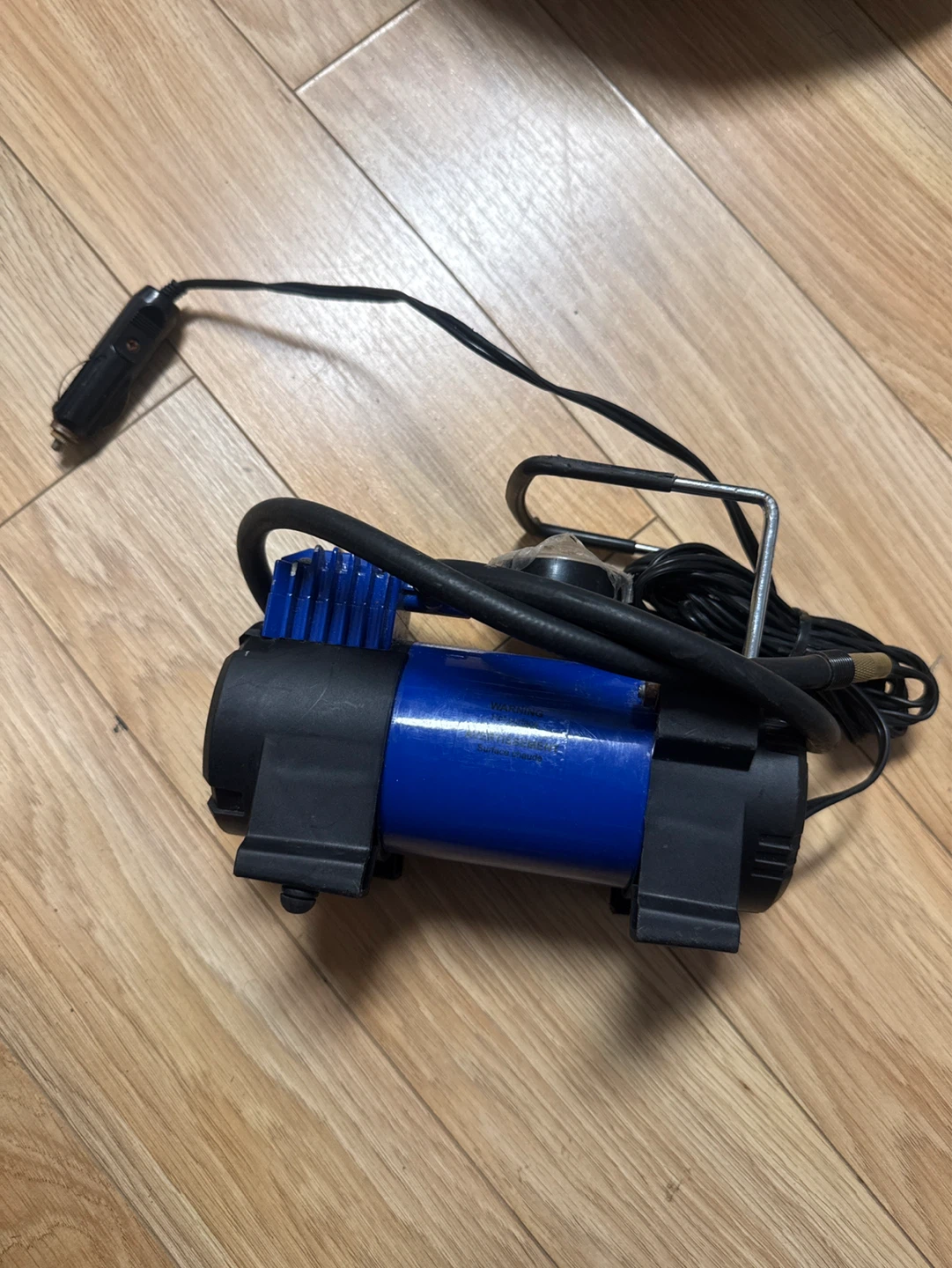 Certified Portable Air Compressor 12V  with Gauge - photo 3