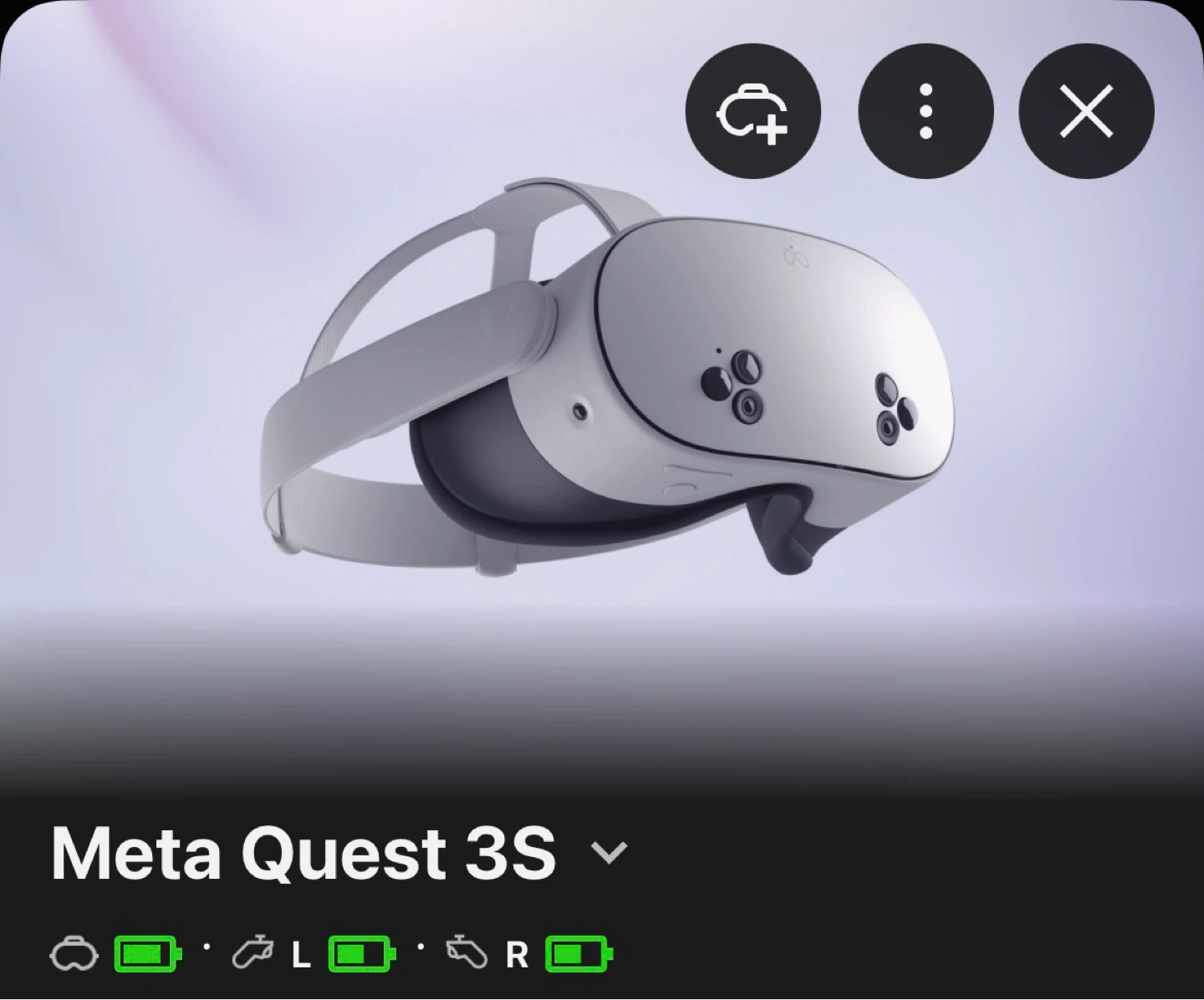 Meta Quest 3S VR Headset with Controllers - photo 3