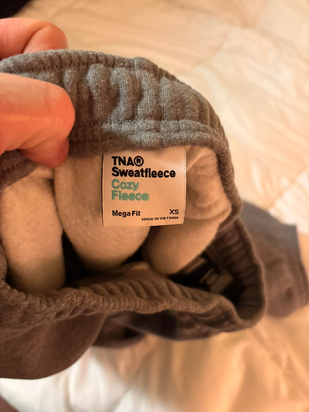 TNA Sweatfleece Cozy Fleece Mega Fit Joggers XS - photo 5