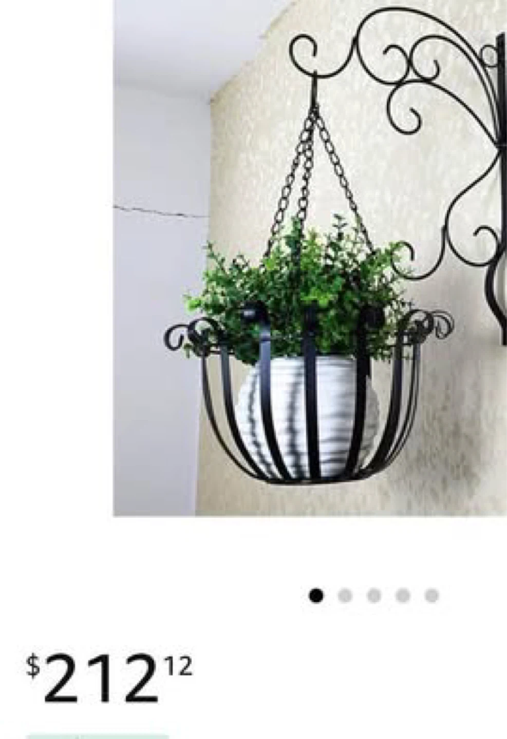 Wrought Iron Plant/ Fruit Basket - photo 4