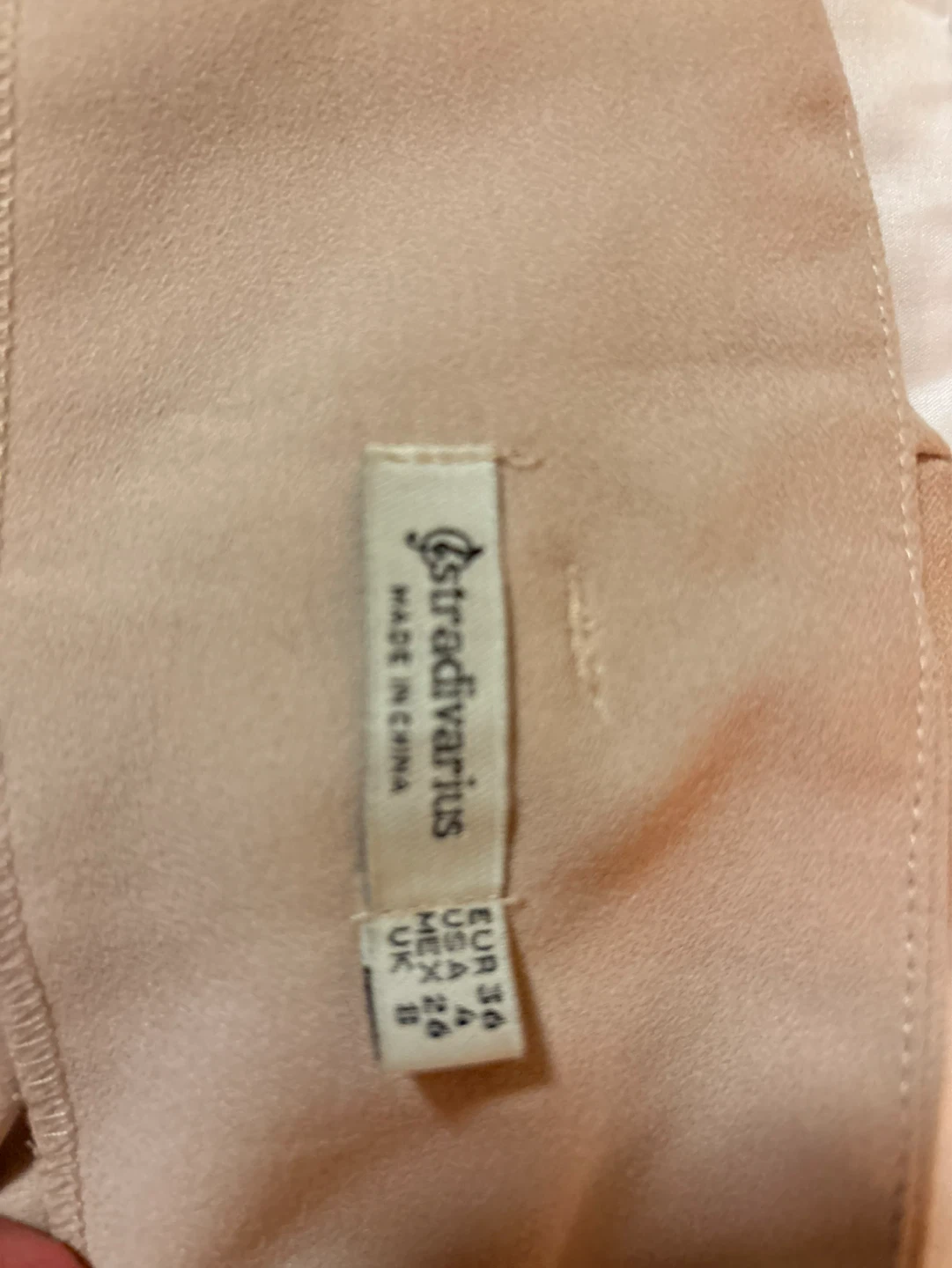 Stradivarius High-Waisted Pleated Pants - Beige
