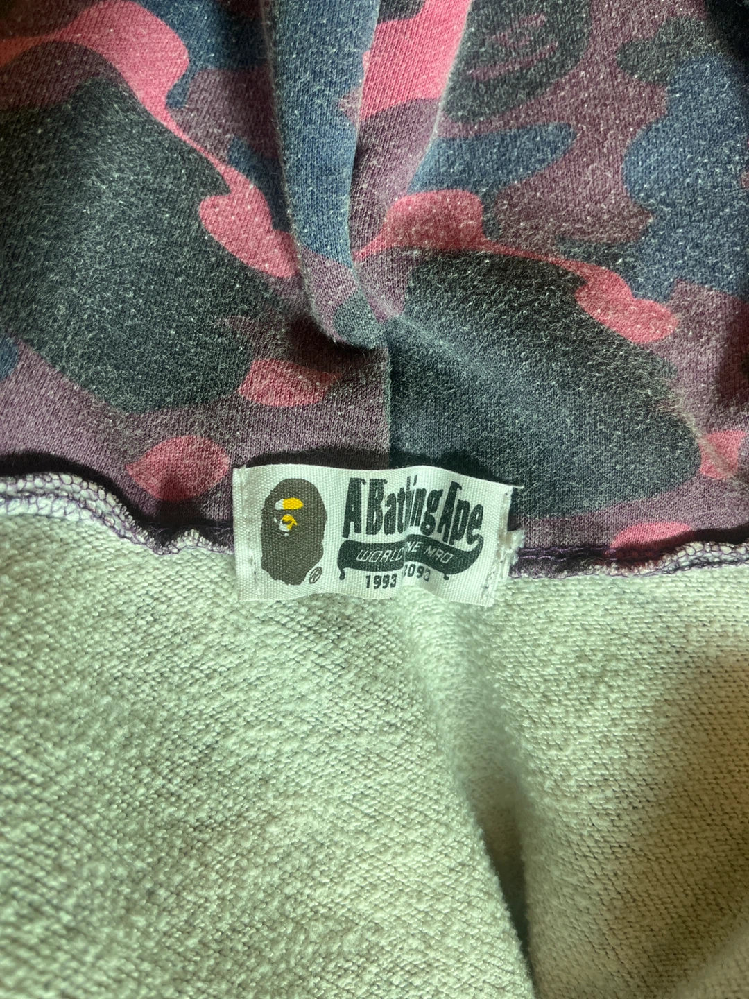 A Bathing Ape BAPE Shark Camo Full Zip Hoodie - photo 5