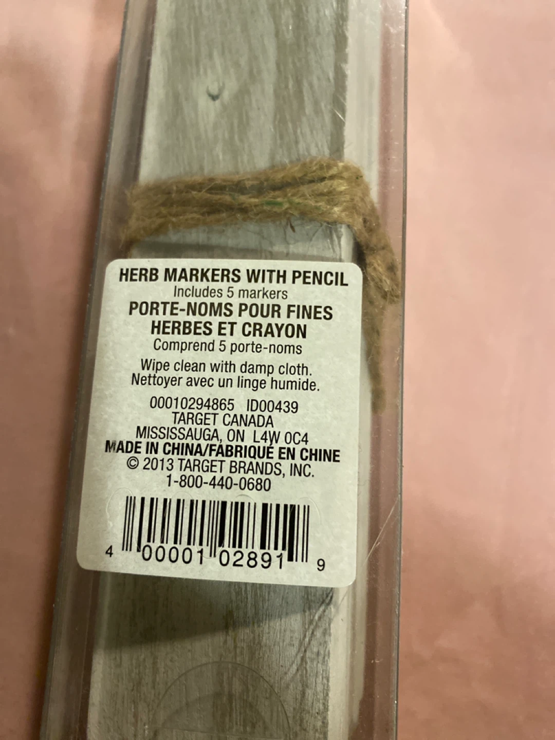 Herb Markers with Pencil - NEW - photo 2