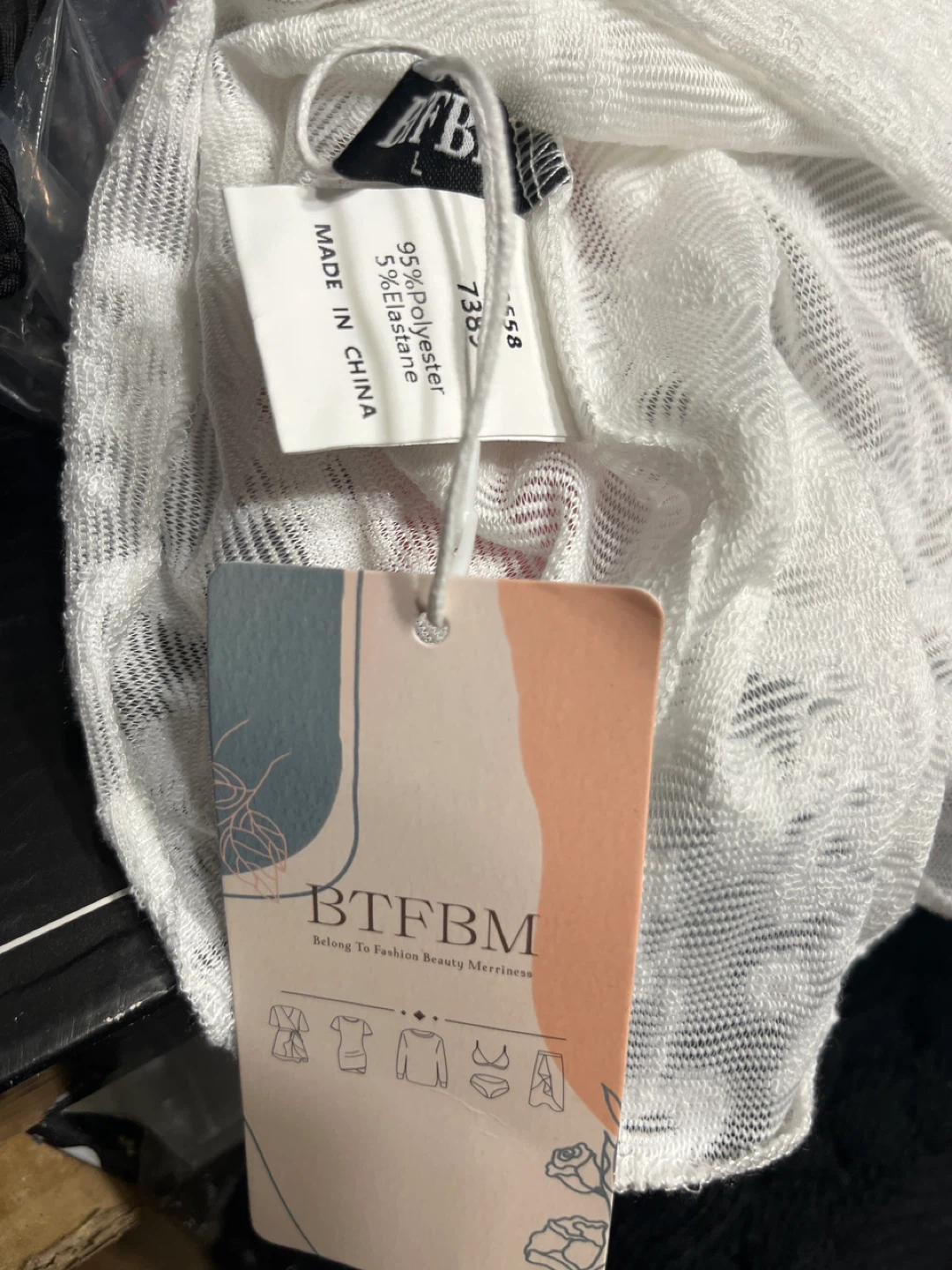 BTFBM White Textured Long Sleeve Shirt - photo 3