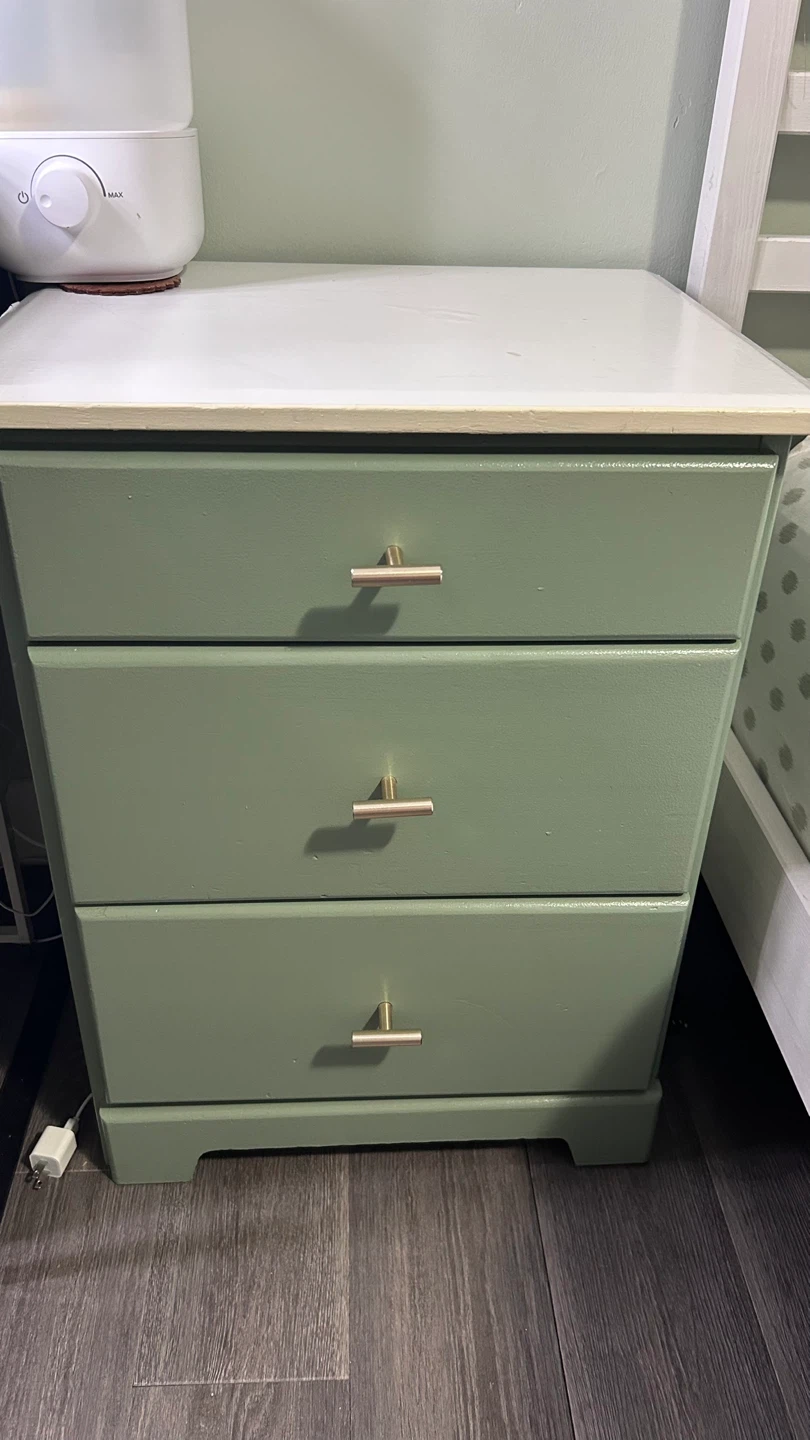 Light Green Dresser with Gold Handles - photo 3