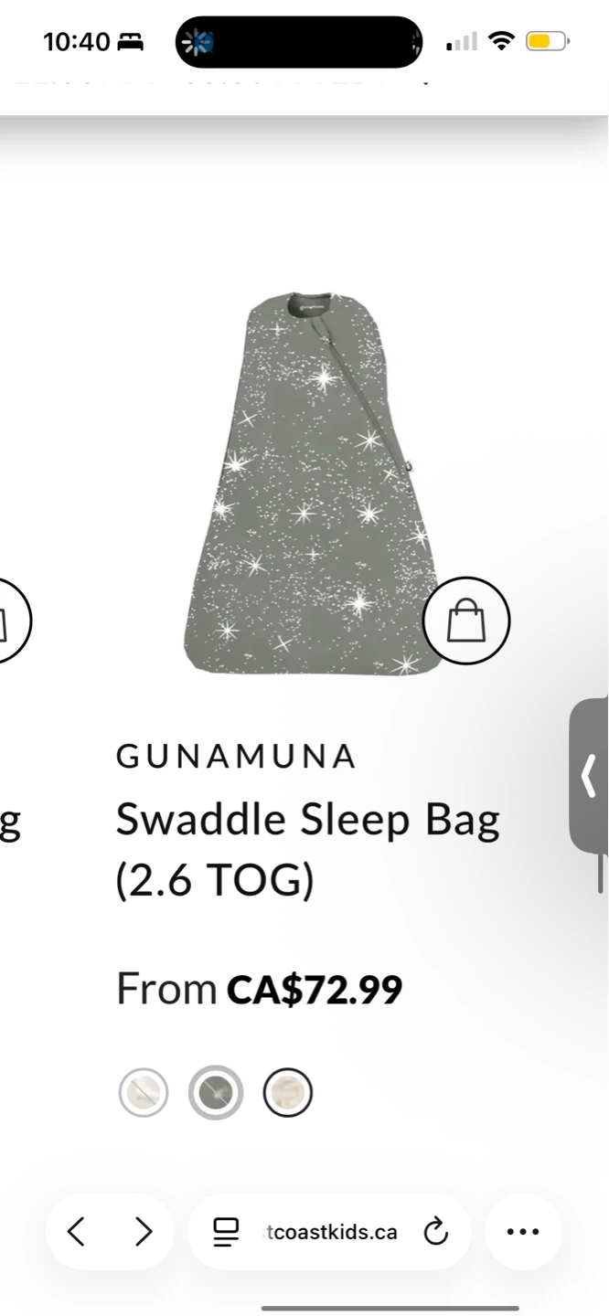 Gunamuna Swaddle Sleep Bag 2.6 TOG - photo 2