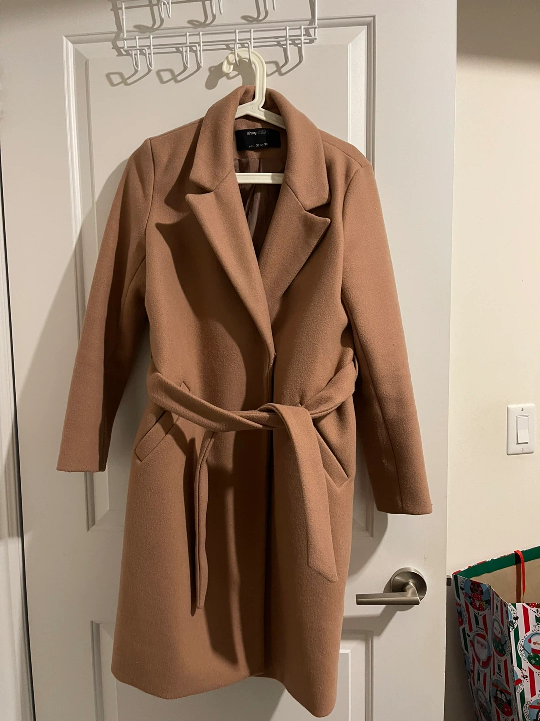 Beige coat