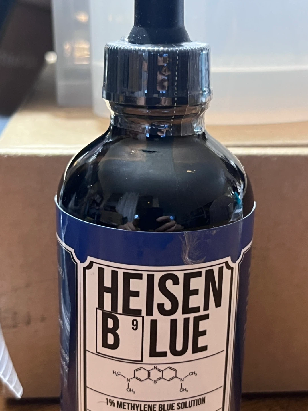 Heisen Blue 1% Methylene Blue Solution