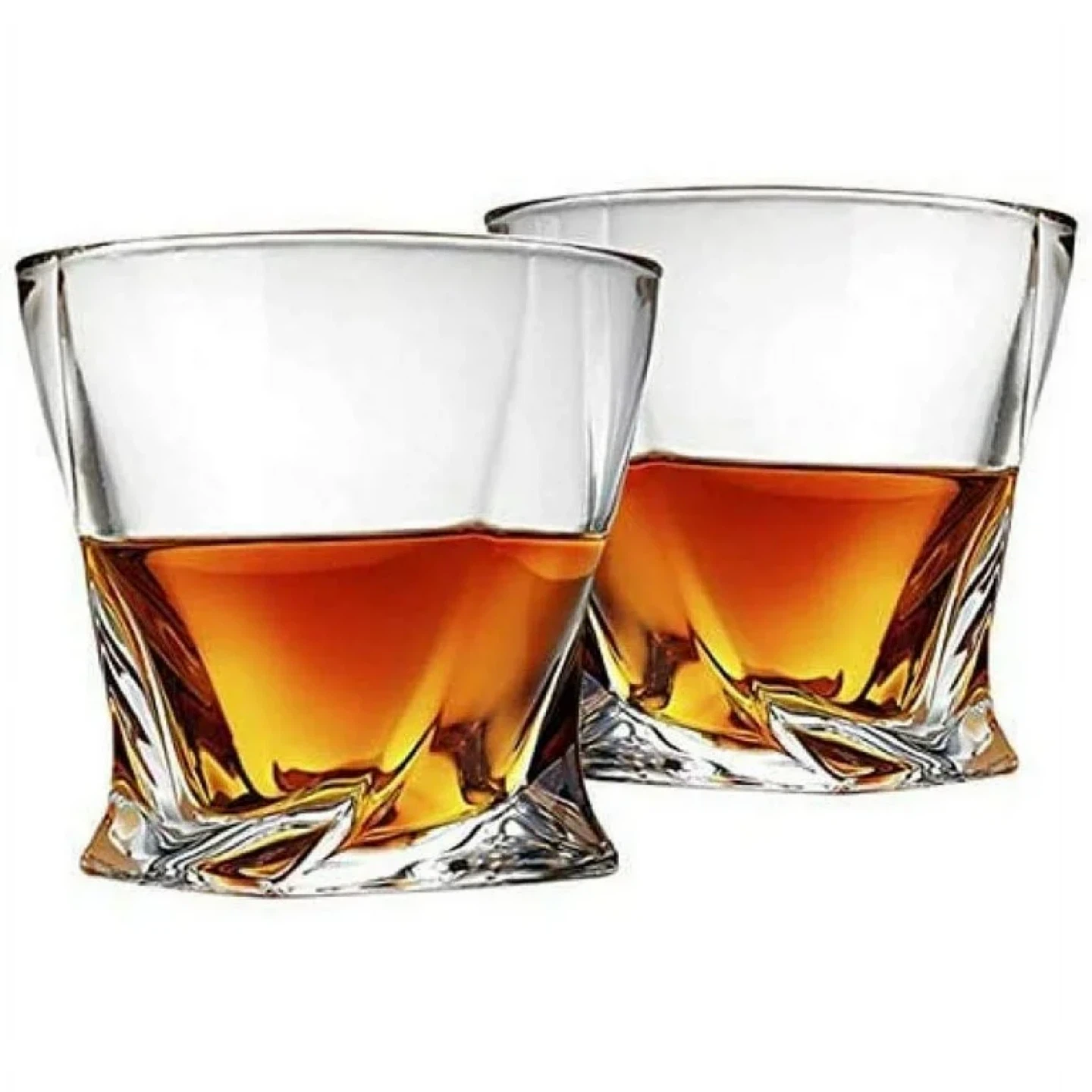 Set of 2 Twisted Whiskey Glasses - photo 5