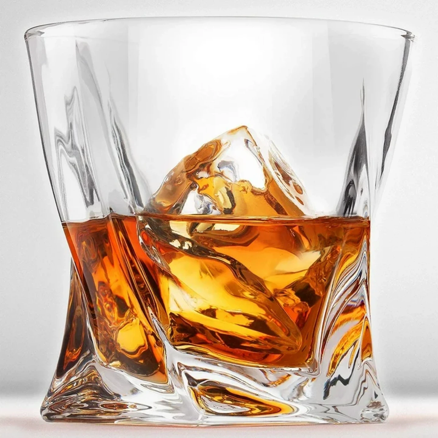 Set of 2 Twisted Whiskey Glasses - photo 4