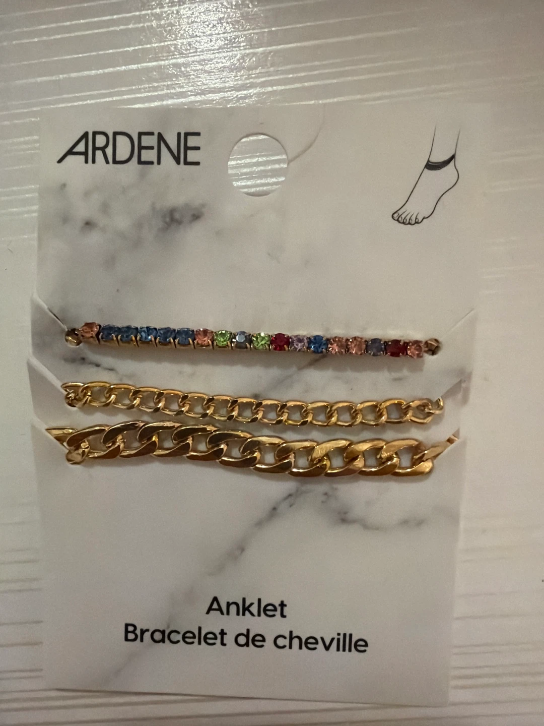 Ardene Anklets - Set of 3