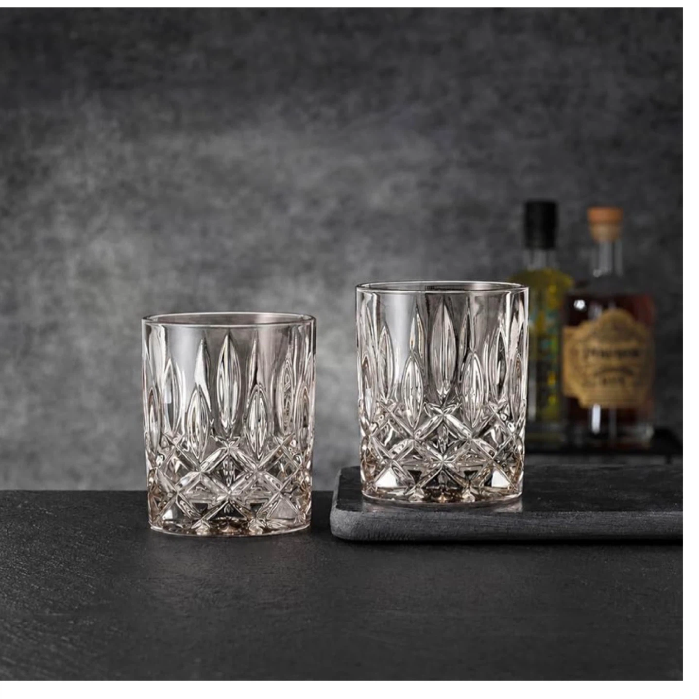 Crystal Cut Tumbler Glasses Set of 2 - photo 5