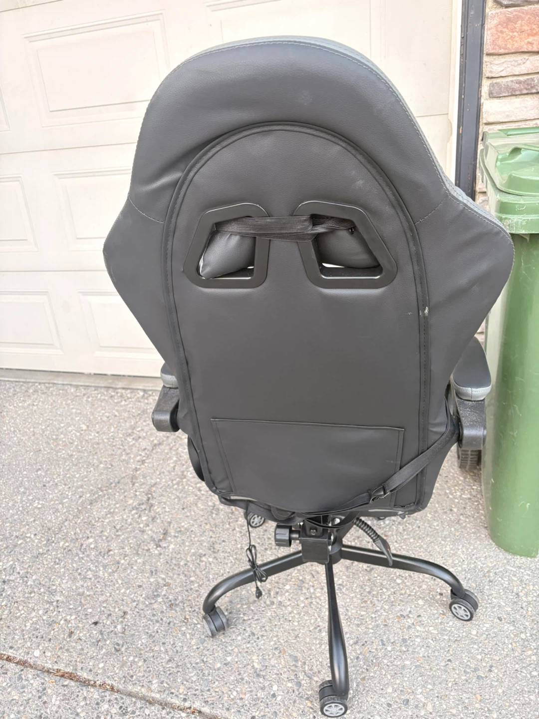 Black and Grey Gaming Chair - photo 2