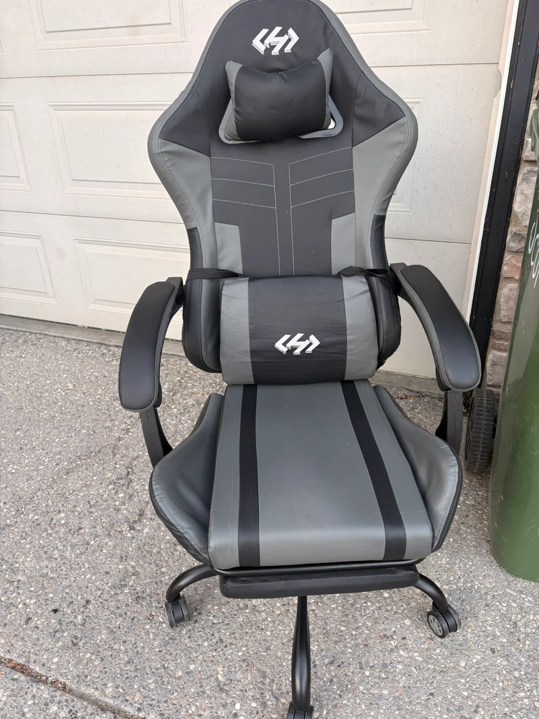 Black and Grey Gaming Chair