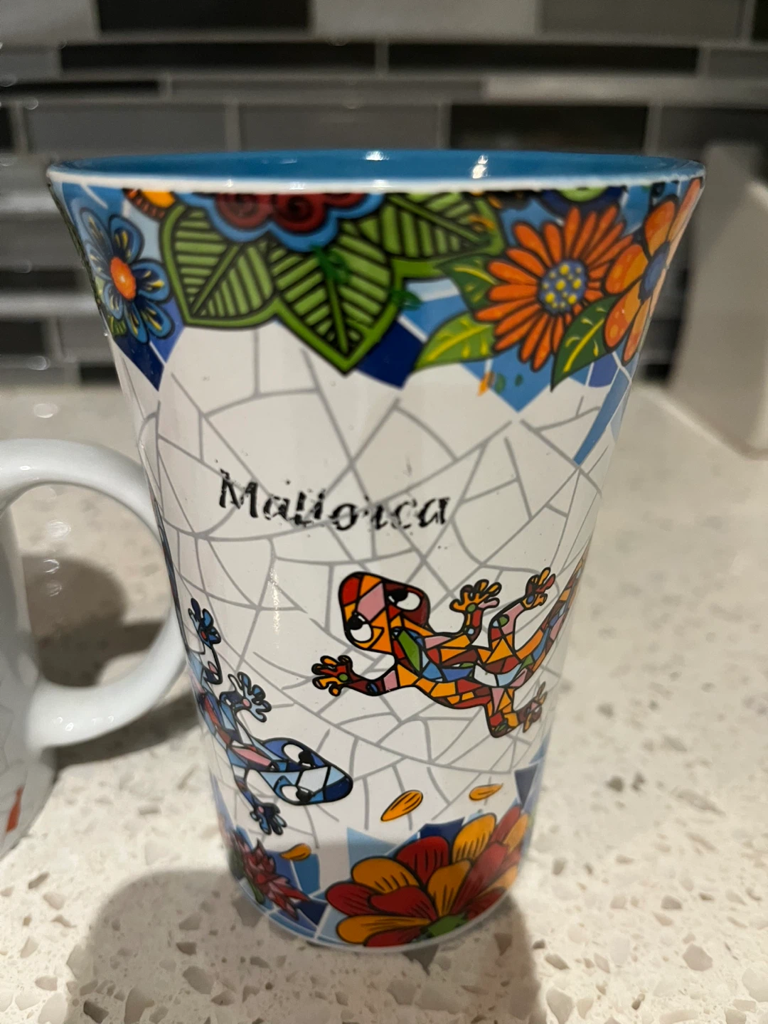 Mallorca Ceramic Mugs with Gecko Design - photo 2