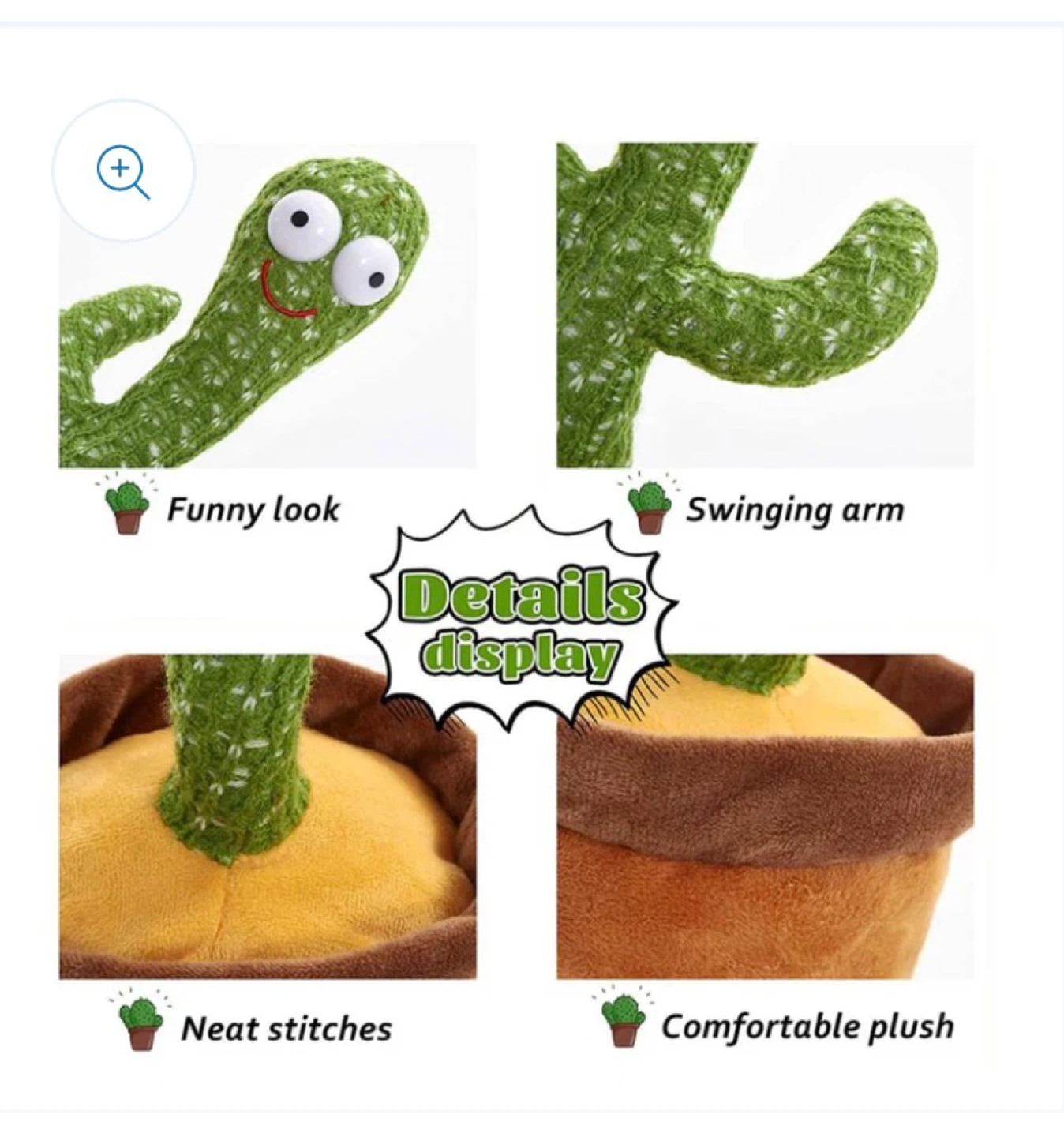 Dancing Cactus Toy Plush Toy - photo 5