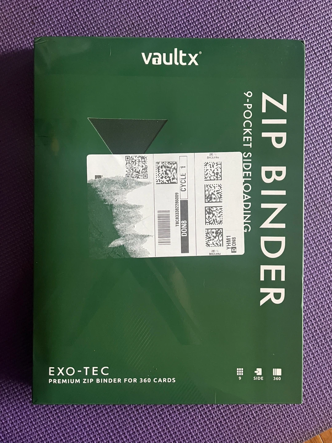 Vault-X 9-Pocket Zip Binder for 360 Cards - photo 5