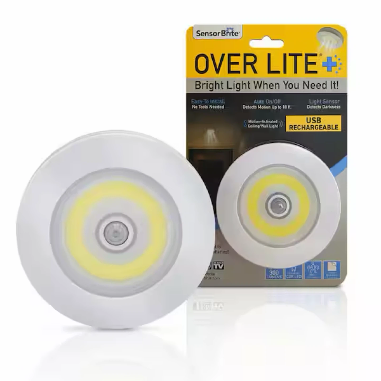 Sensor Brite Over Lite+ Motion Activated LED Light