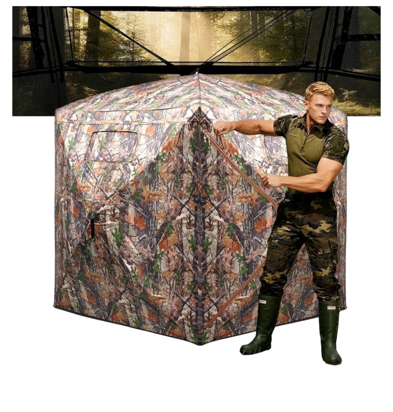 Deer and Turkey Hunting Blind