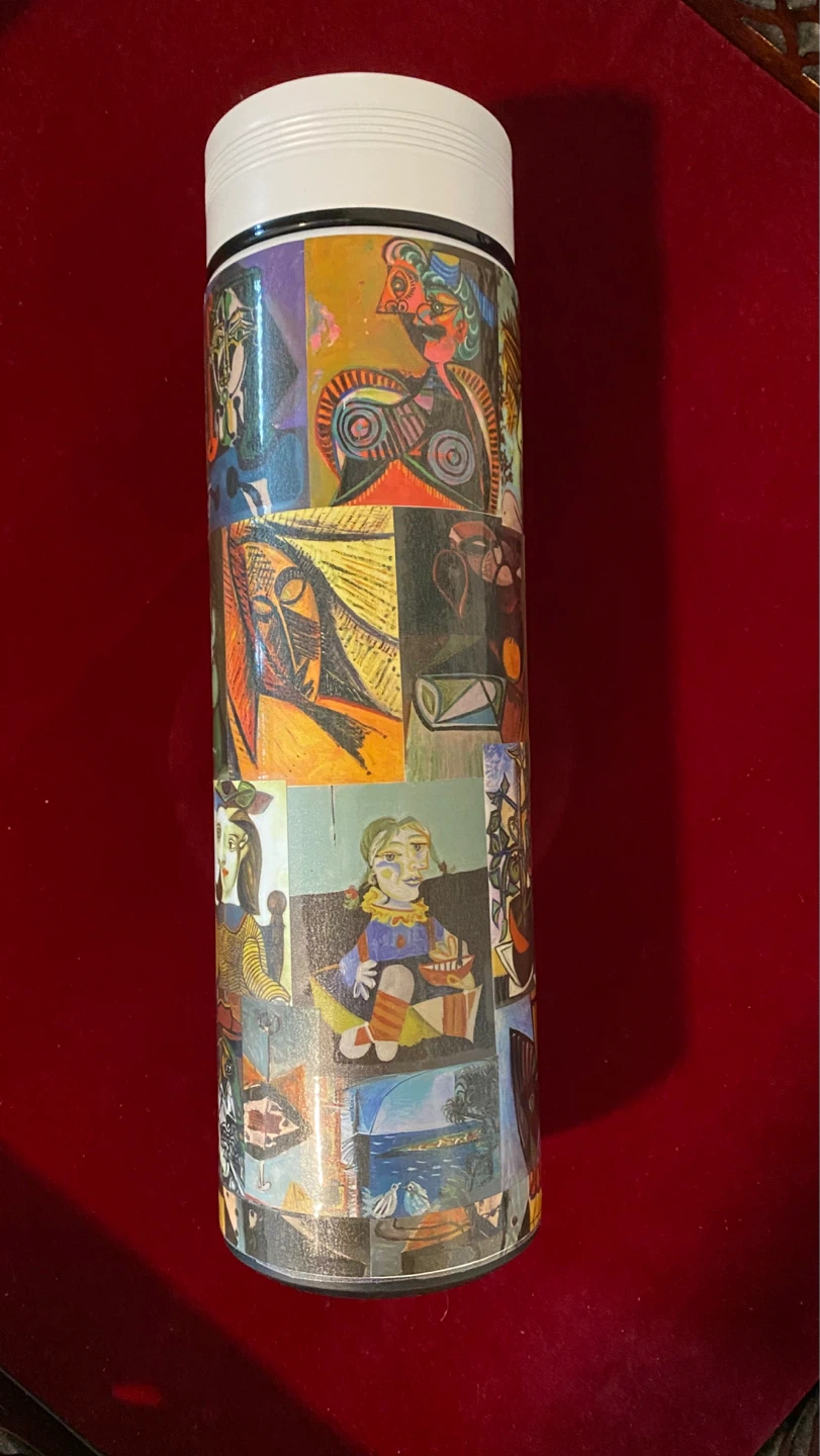 Picasso-Inspired Handmade Bottle - photo 4