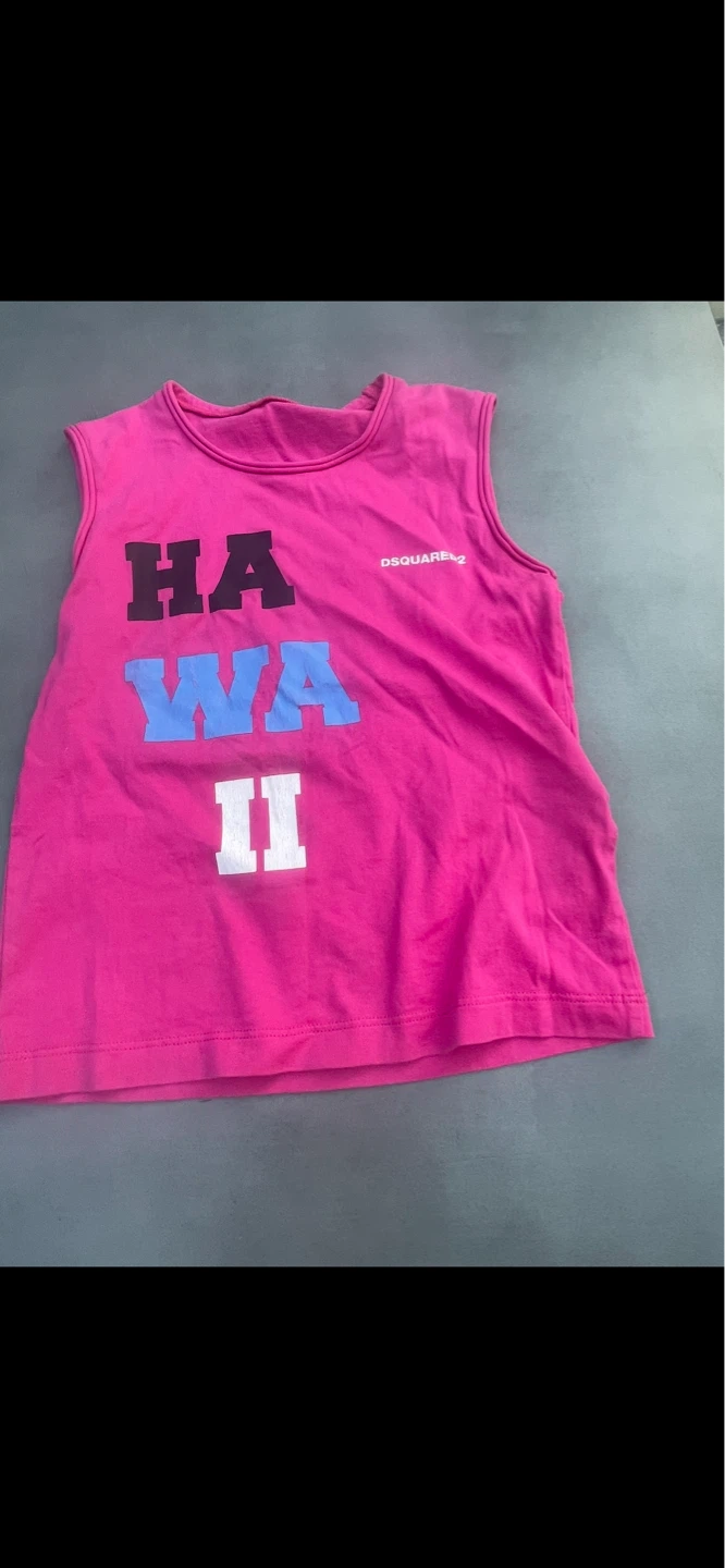 DSQUARED2 Pink "HAWAII" Tank Top - photo 5