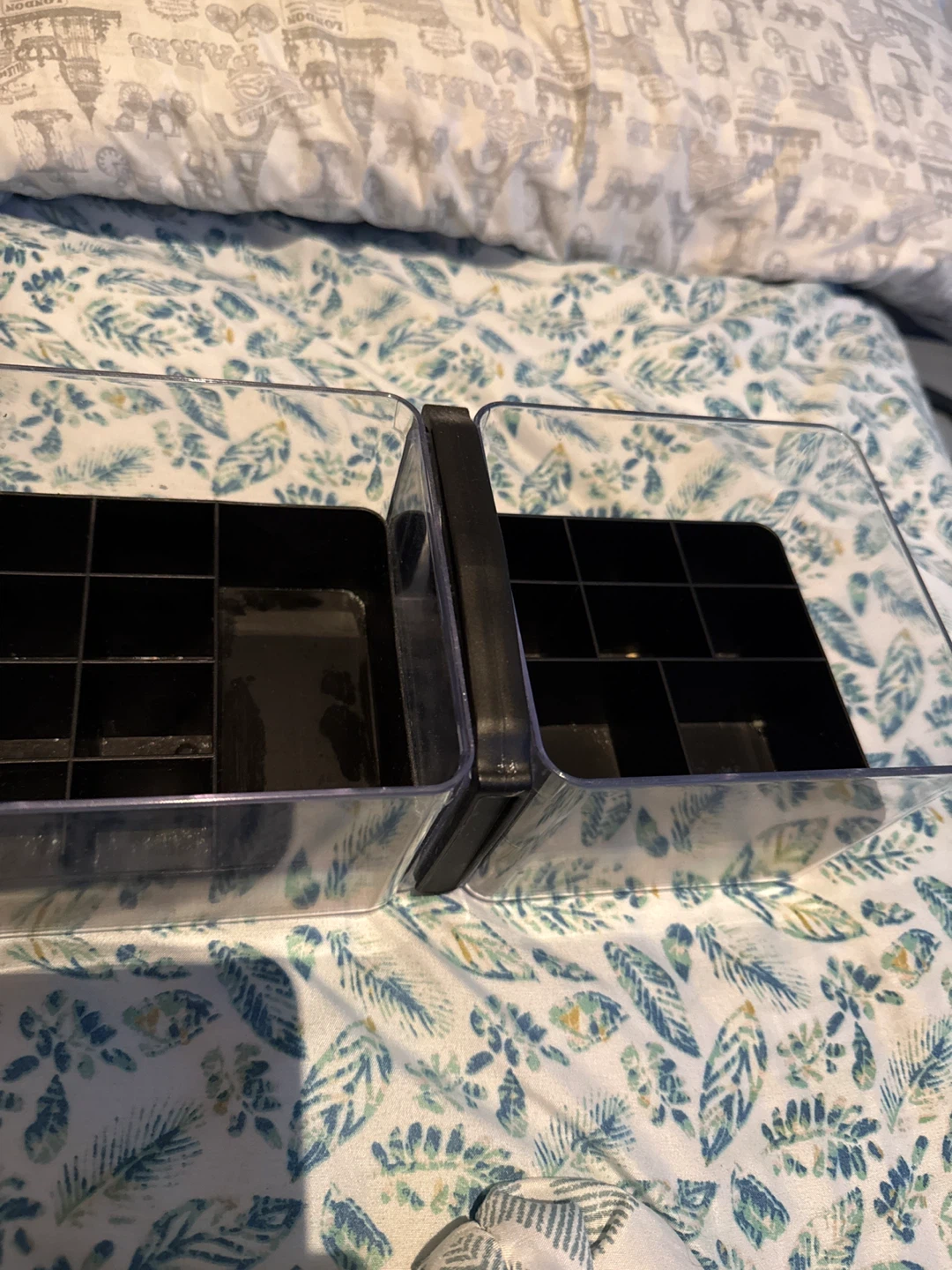Clear Plastic Caddy Organizer with Handle - photo 4