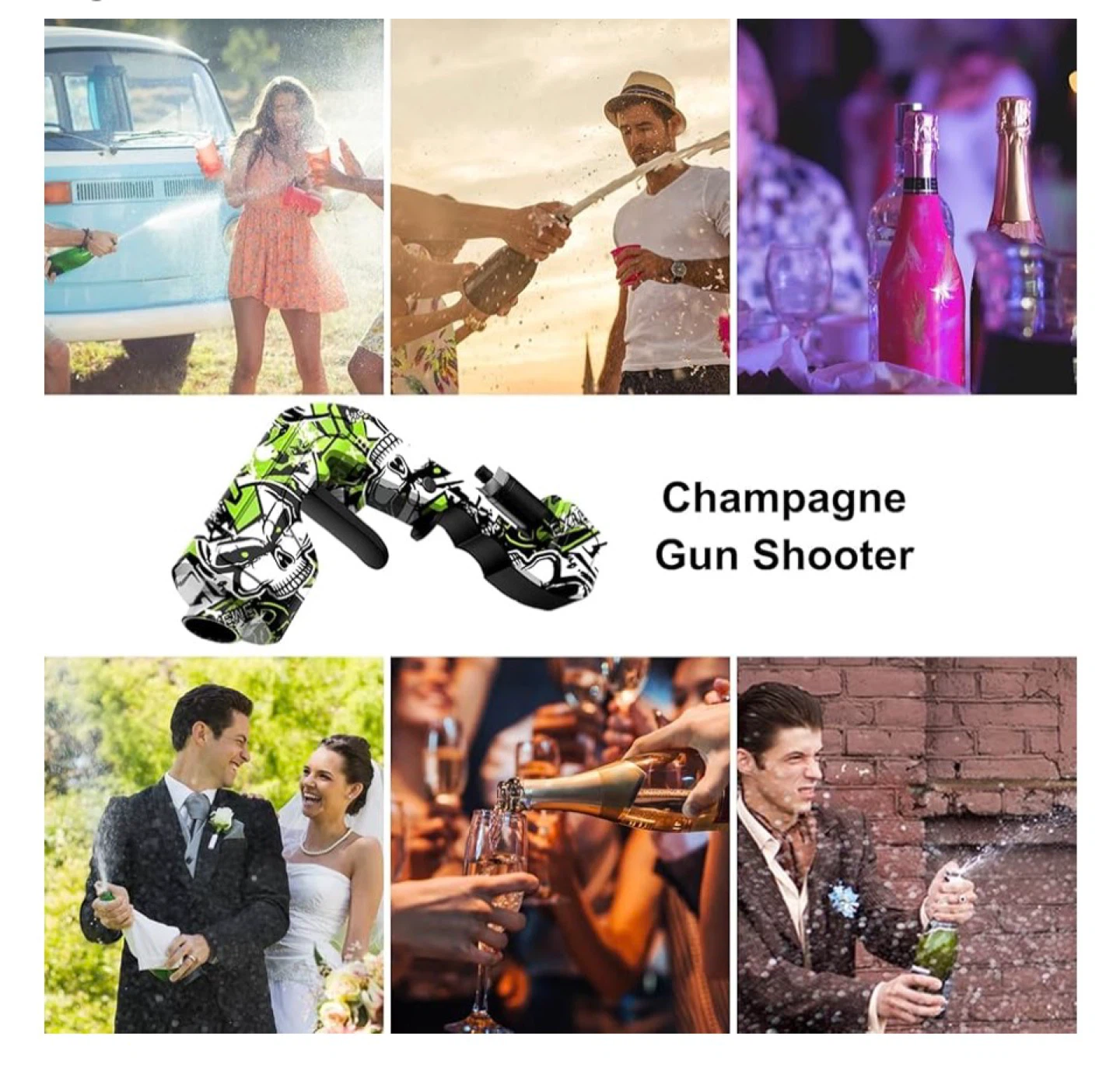 Champagne Spray Gun Shooter - photo 3