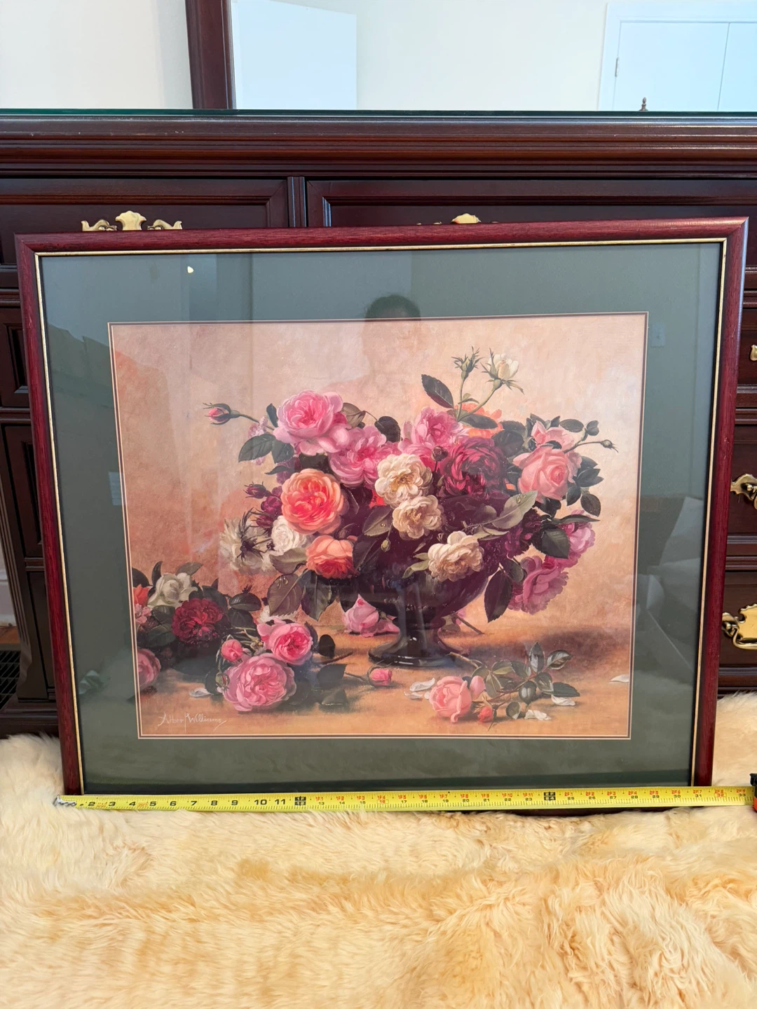 Framed Floral Still Life Art Print