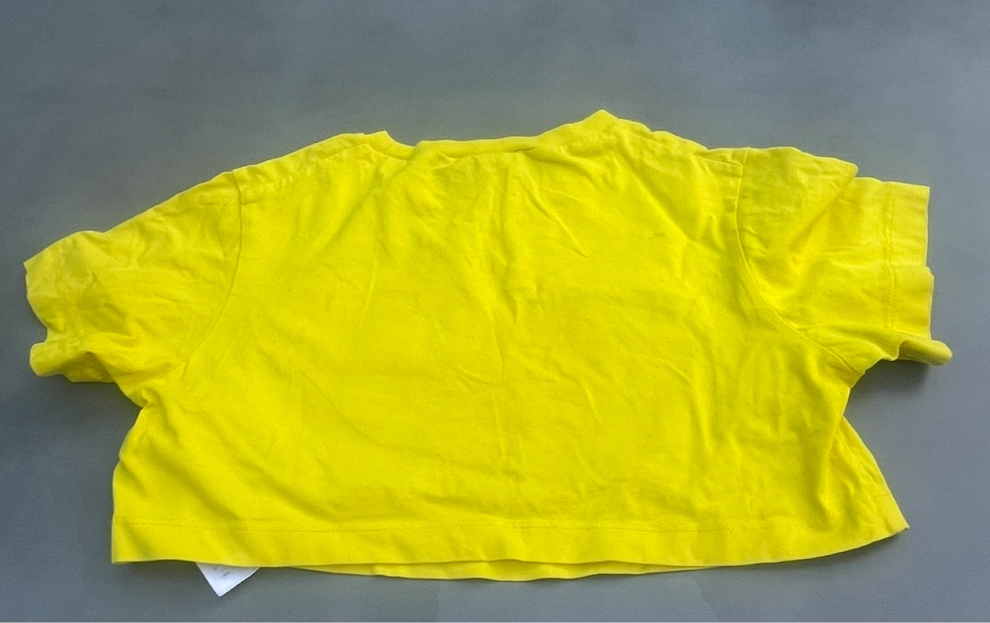 DSQUARED2 Yellow Graphic Crop Top - Size 8Y - photo 4