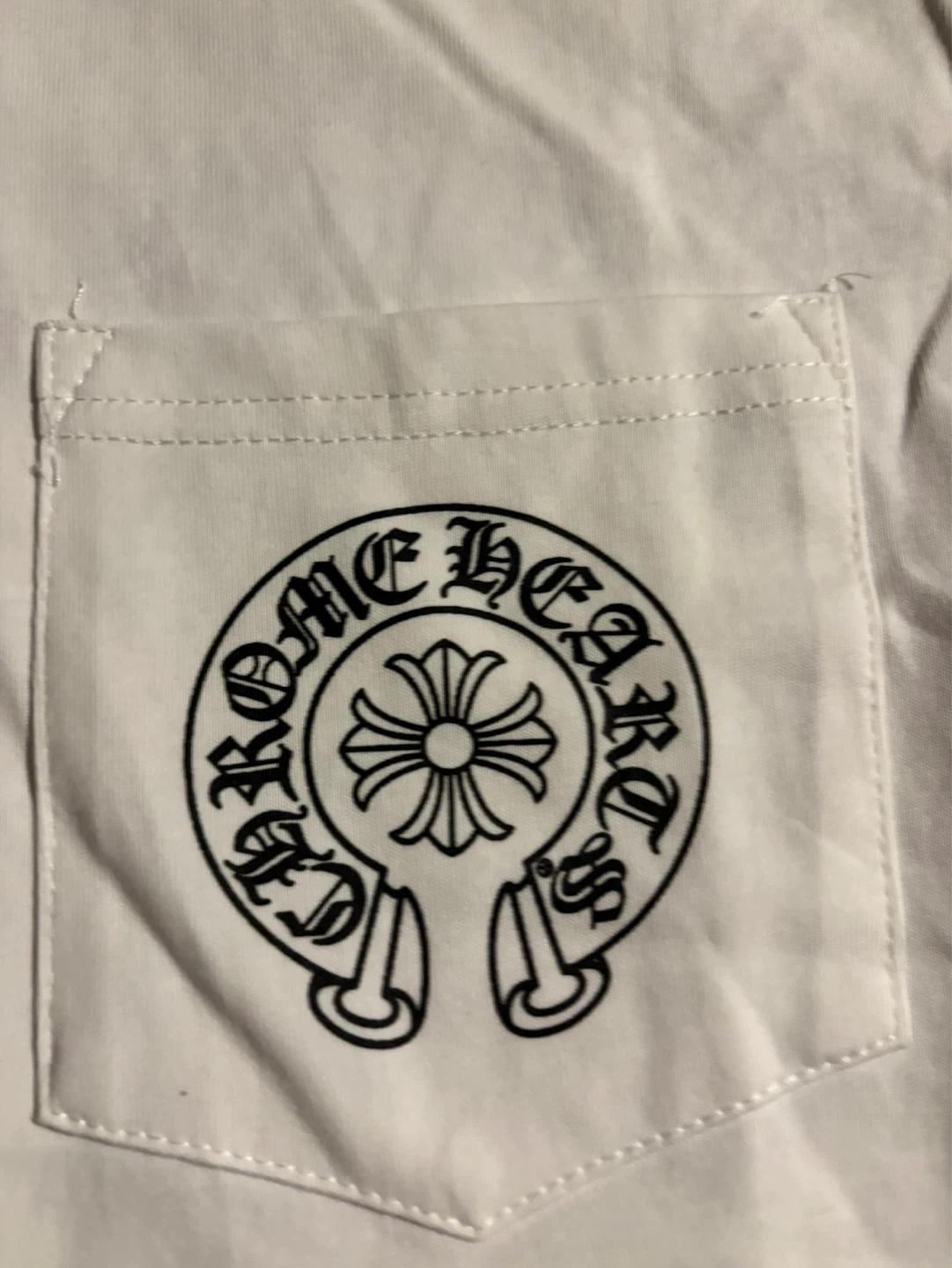 Chrome Hearts White T-Shirt - photo 3