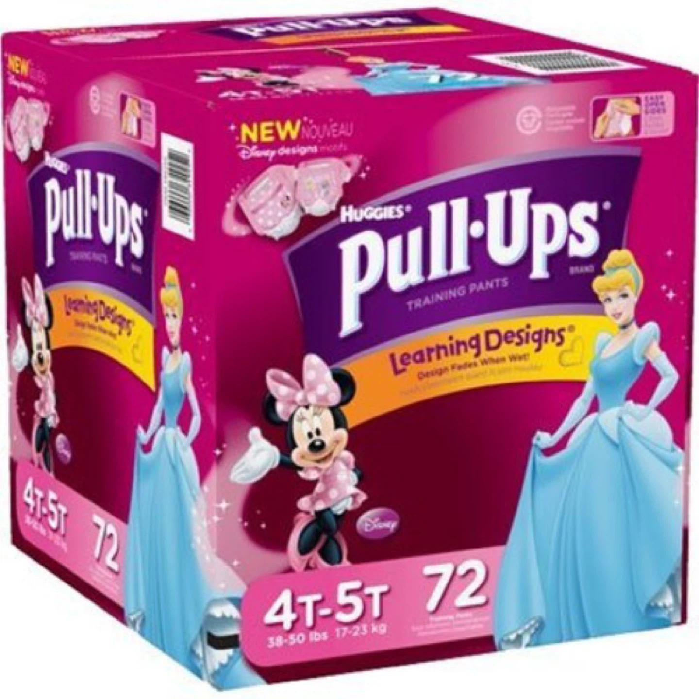 New Sealed Huggies Pull-Ups, 4T-5T