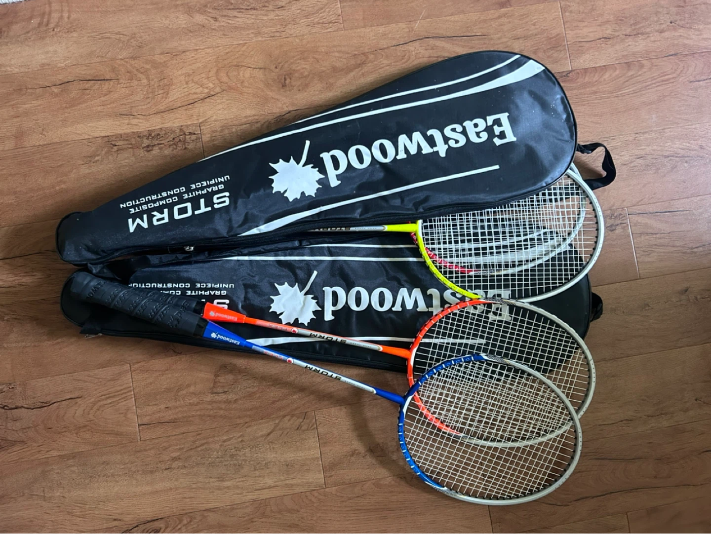 Badminton Set with Eastwood Rackets and Shuttlecocks