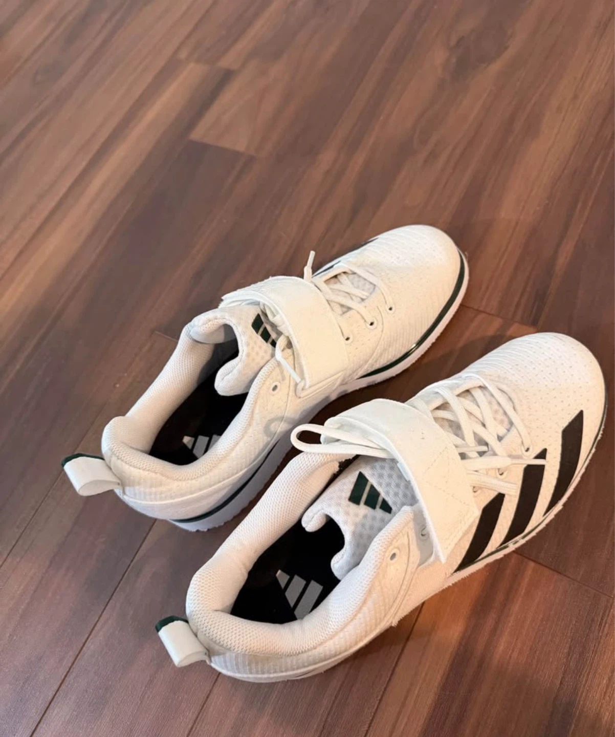 Adidas Powerlift 5 Weightlifting Shoes White US Men's 9 - photo 3