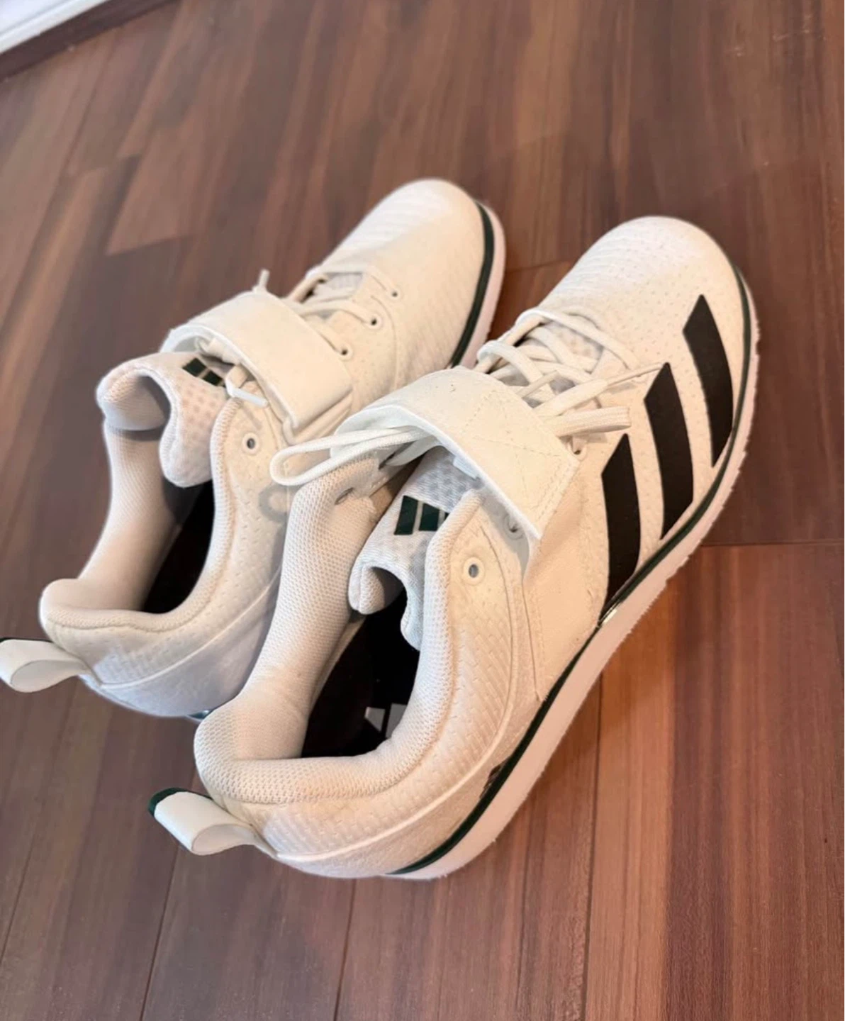 Adidas Powerlift 5 Weightlifting Shoes White US Men's 9