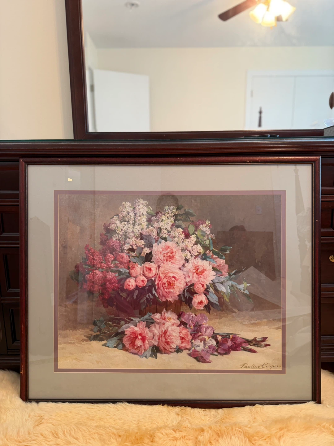 Framed Floral Art Print by Pauline Cramer - photo 3