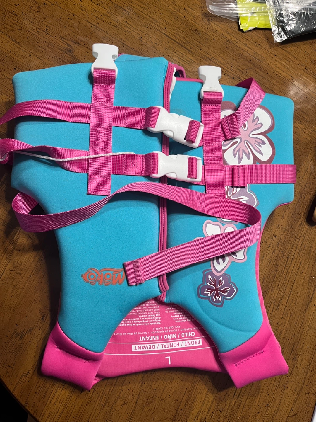 ONeill Kids Child Life Vest Size L