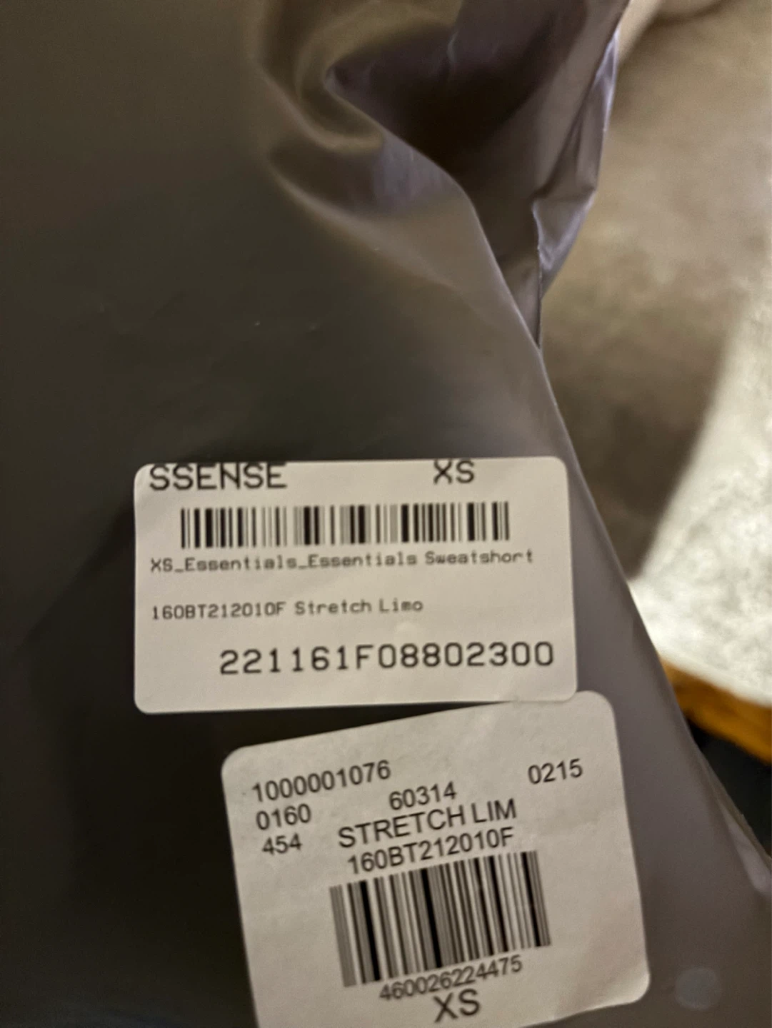 Fear of God Essentials Stretch Limo Sweatshorts XS - photo 5
