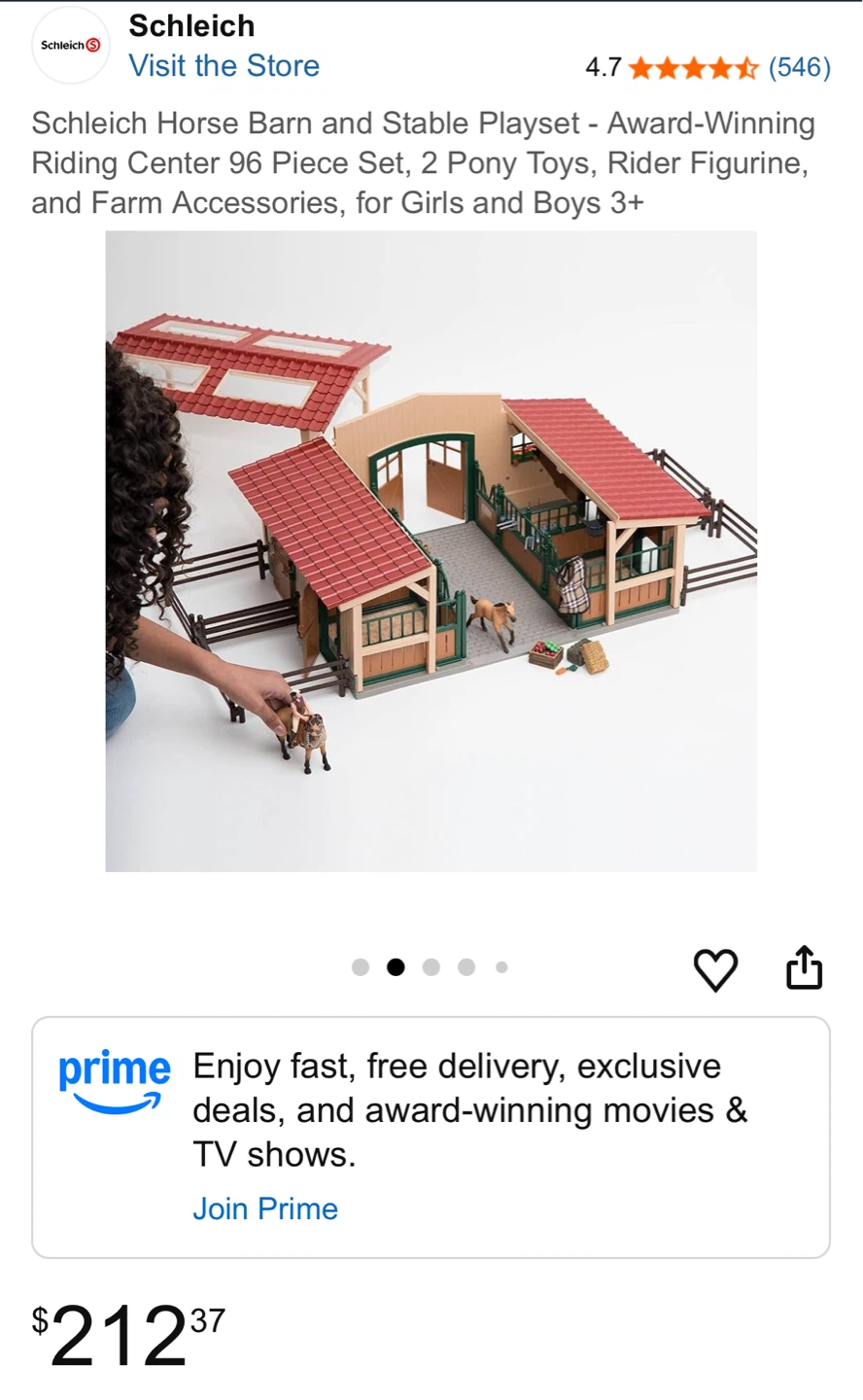 Schleich Horse Barn and Stable Playset - 96 Piece Set - photo 2