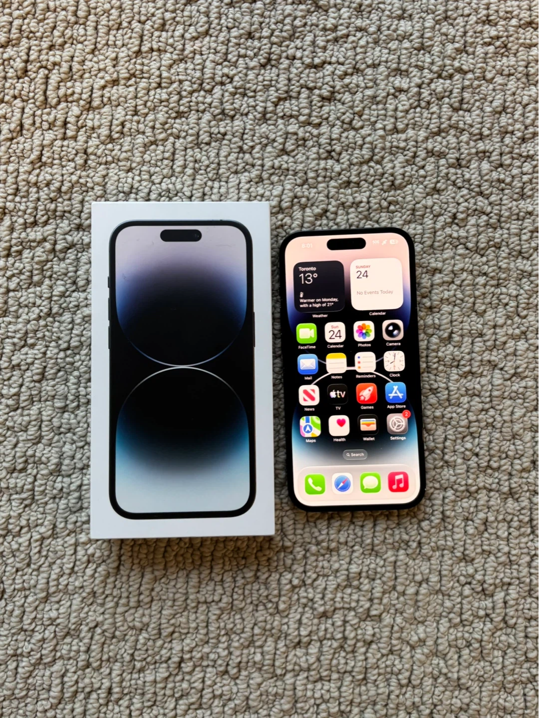 iPhone 14 Pro Silver 128GB - photo 2