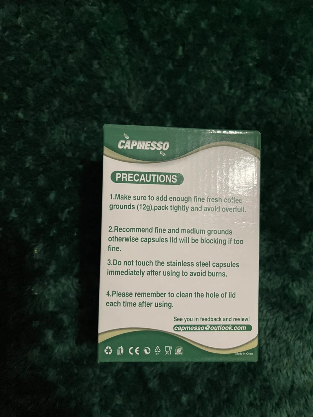Stainless steel reusable vertuoline coffee capsule - photo 3