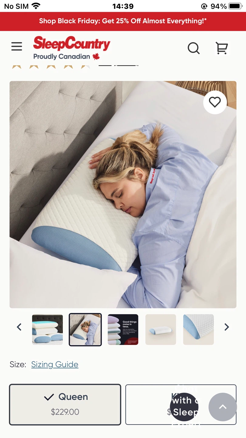 New Polar Tropic Queen Gel Pillow - photo 5