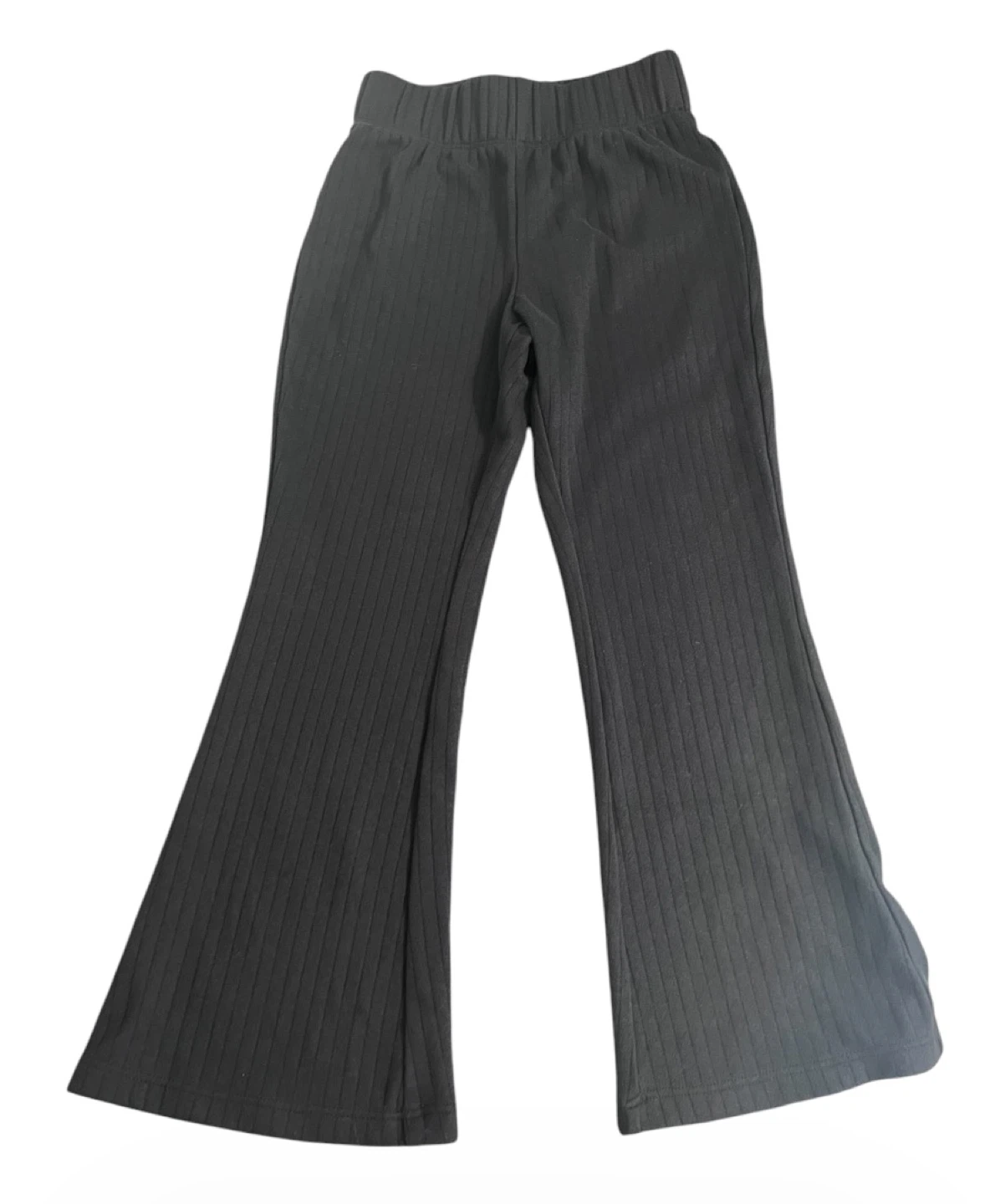 Gap Kids Black Ribbed Flare Pants XS (4-5) Like New Worn Once 🖤