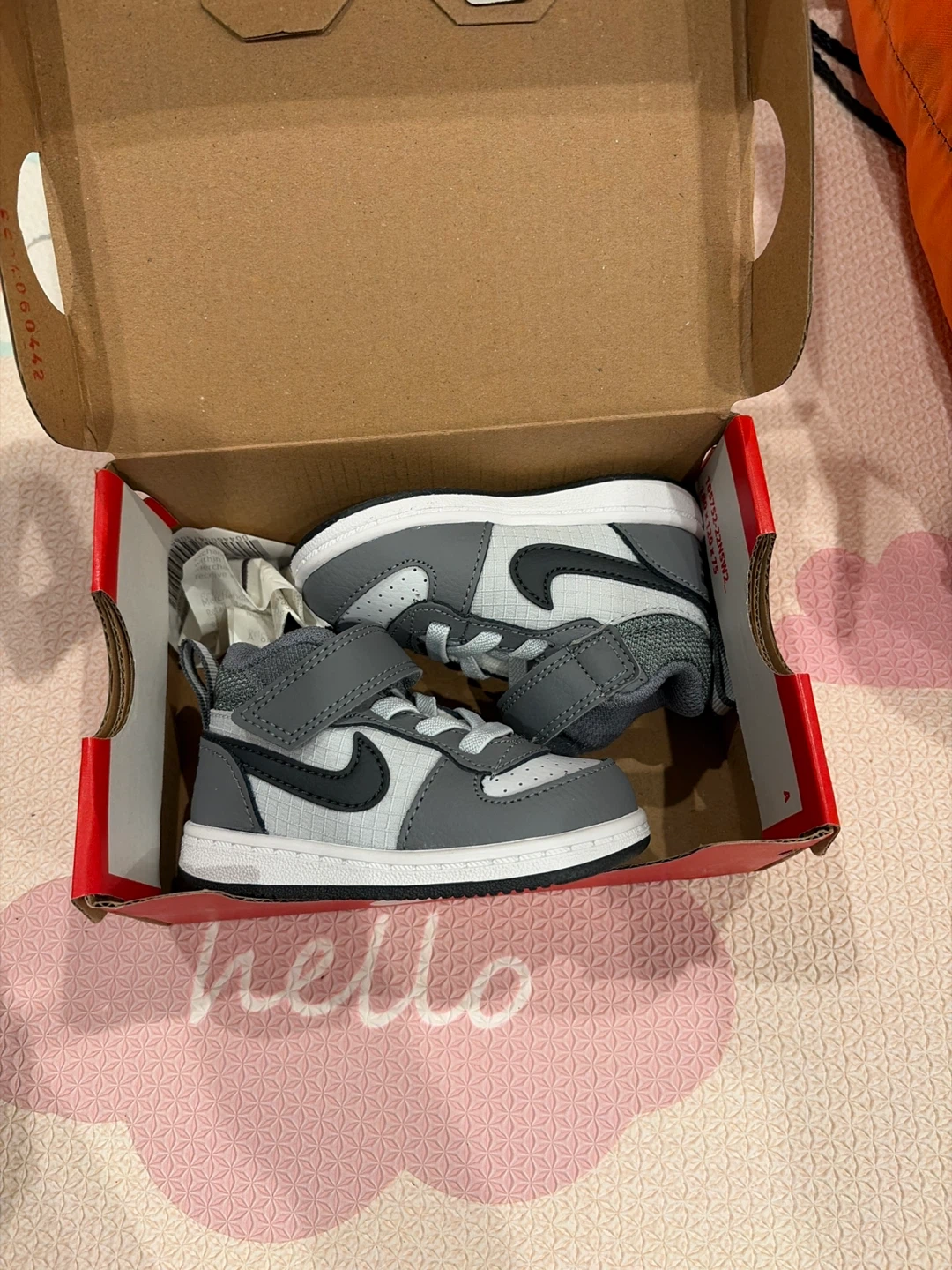 Nike Court Borough Mid (TDV) Toddler Shoes