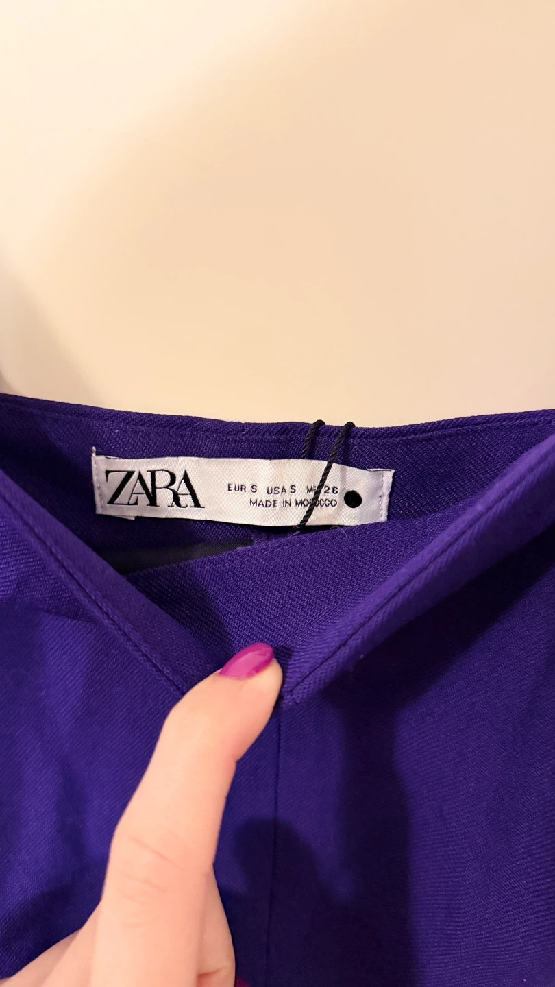 Brand new ZARA Long Sleeve Cropped Top Size S - photo 2